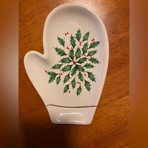 Lenox Holiday spoon rest